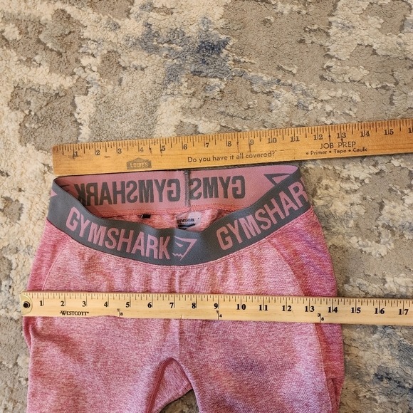 Gymshark Pink Flex Leggings.  Women's size small. - Picture 11 of 13